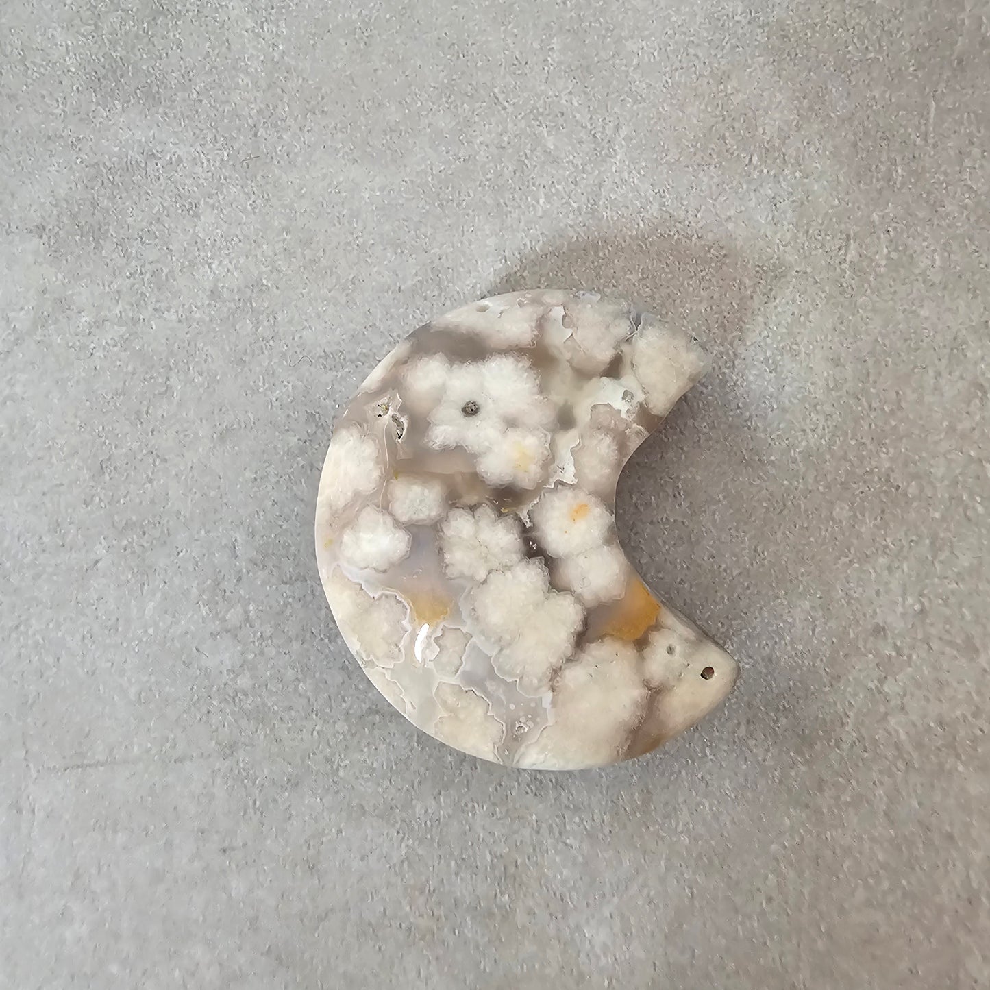 Flower Agate moon