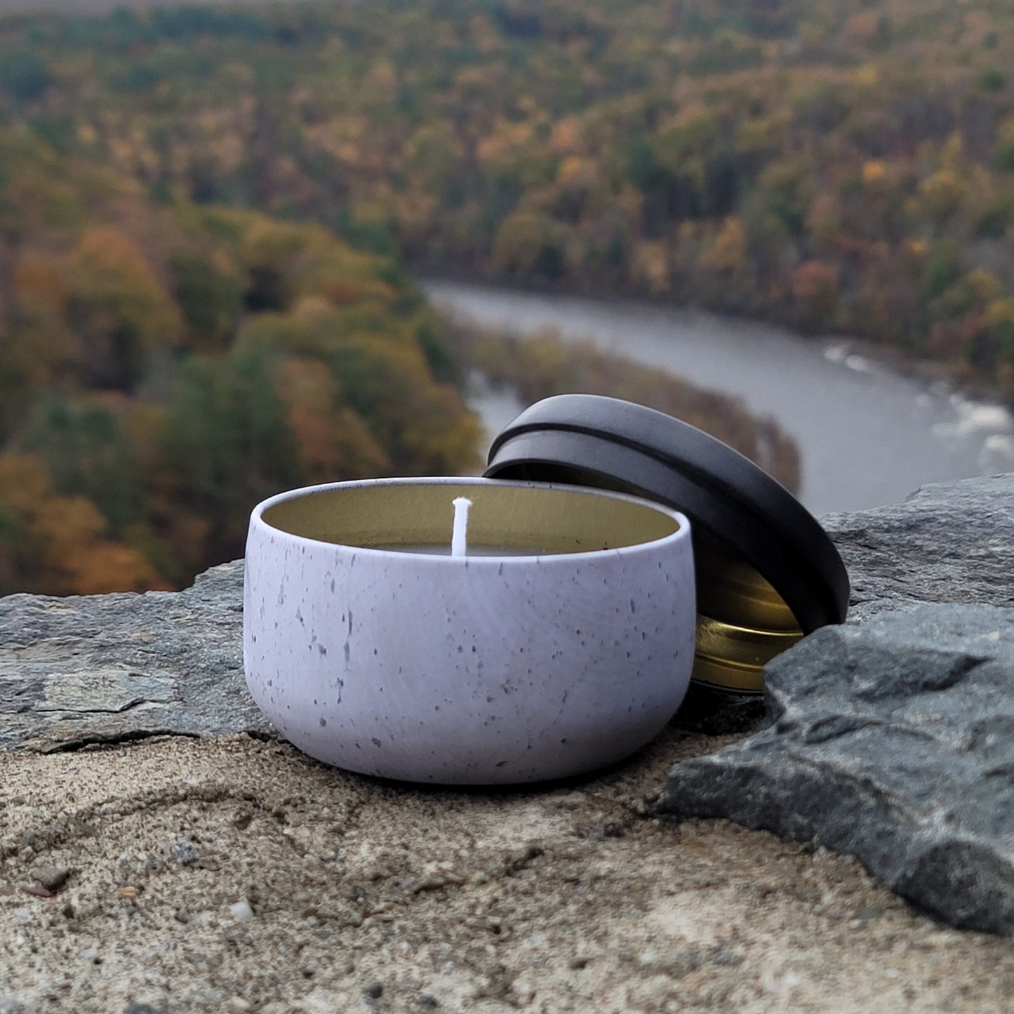 Candle Concrete design - Soy wax