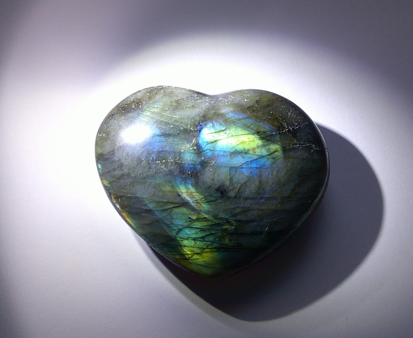 Heart Shaped Labradorite