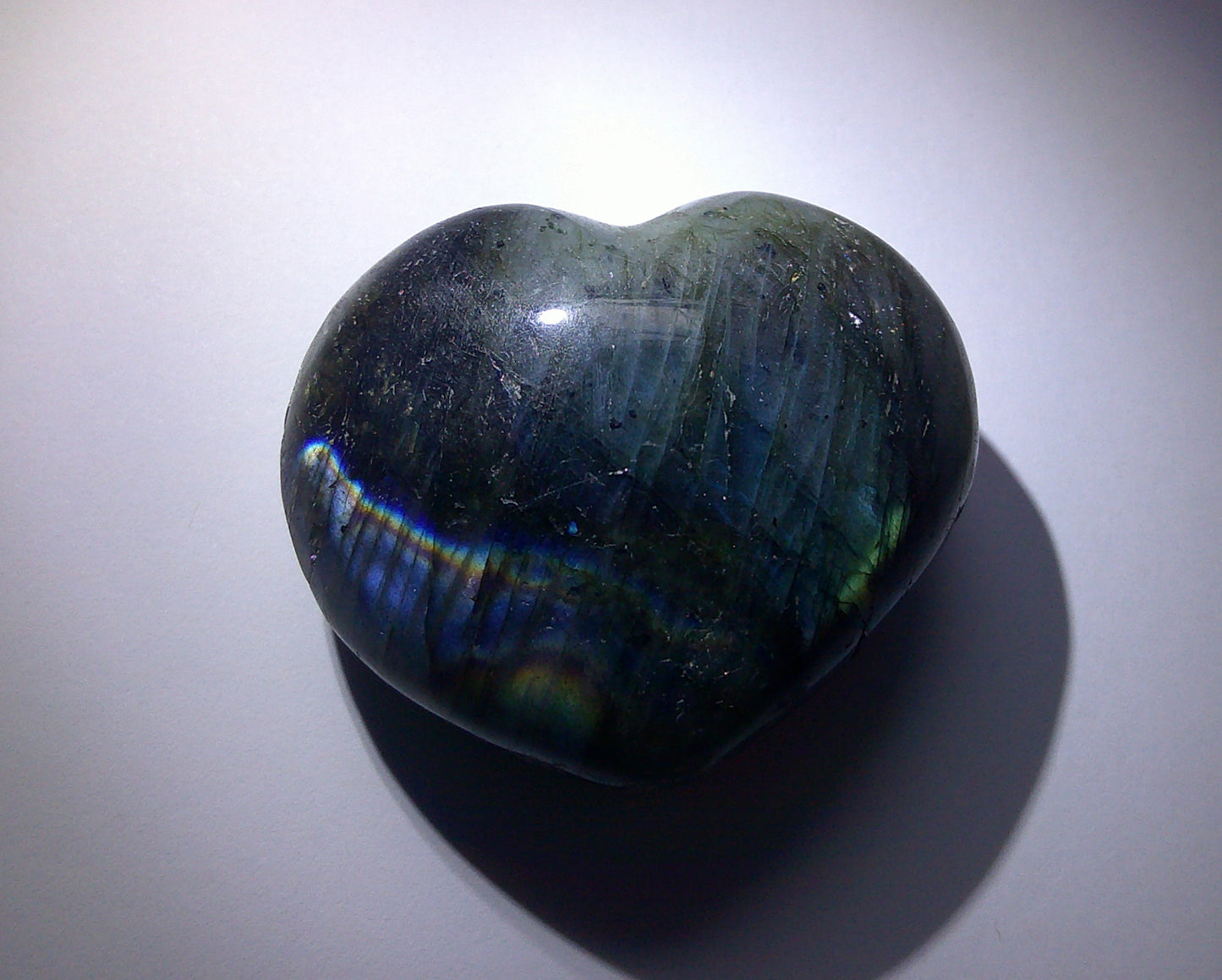 Heart Shaped Labradorite