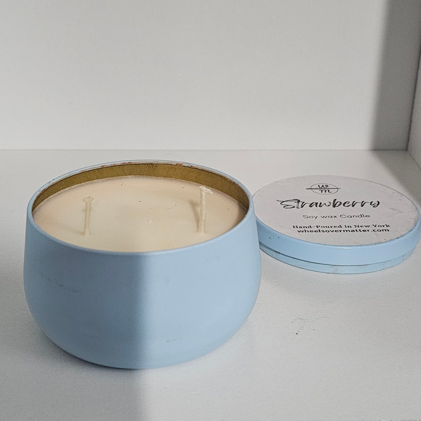 Strawberry candle