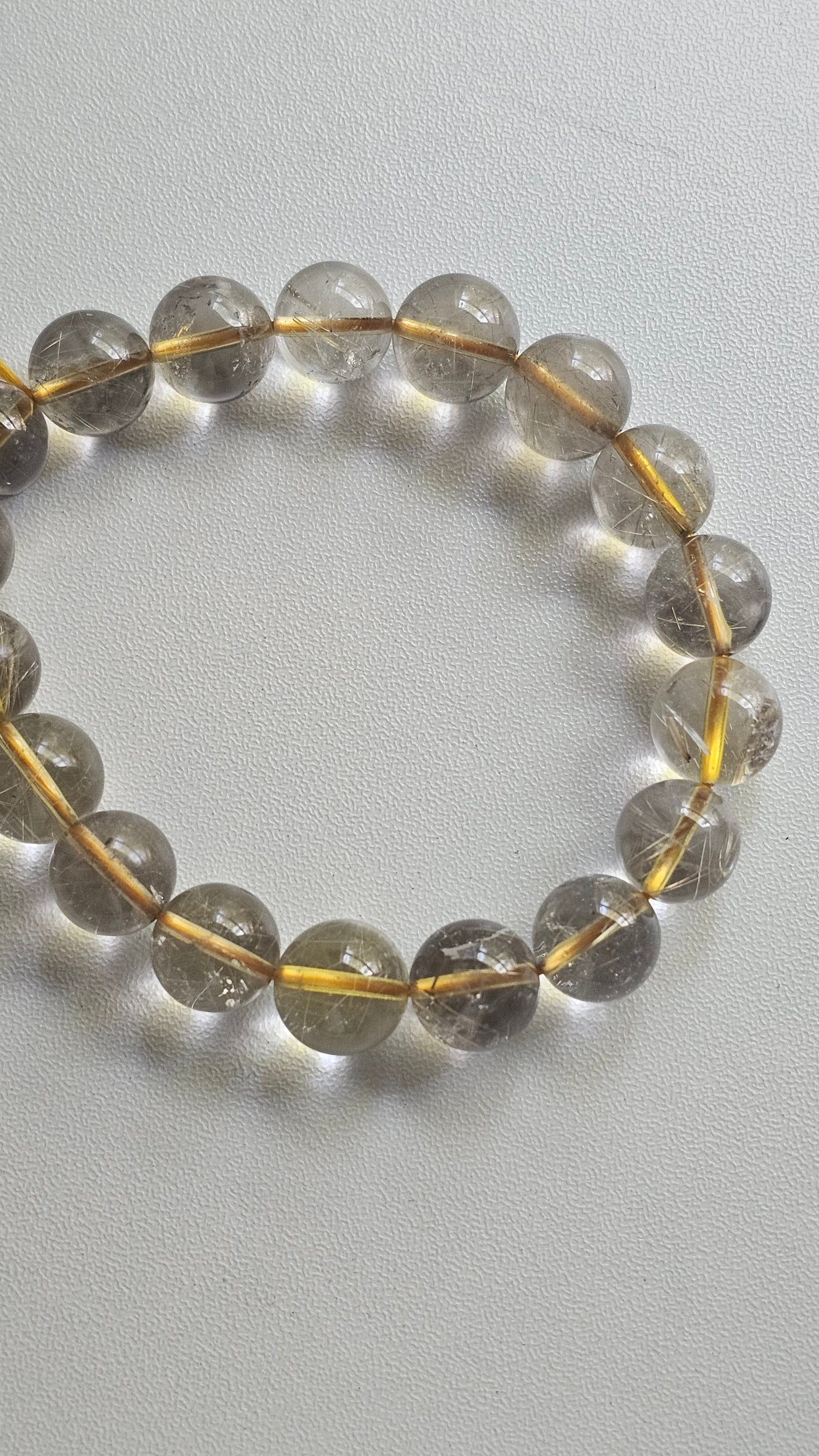 Rutilated Quartz bracelet