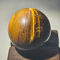 Tiger's eye sphere