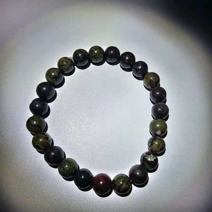 Gemstone elastic bracelet