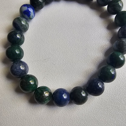 Gemstone elastic bracelet