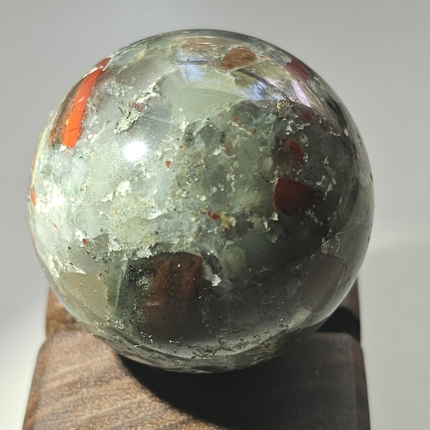 African Blood Jasper Sphere