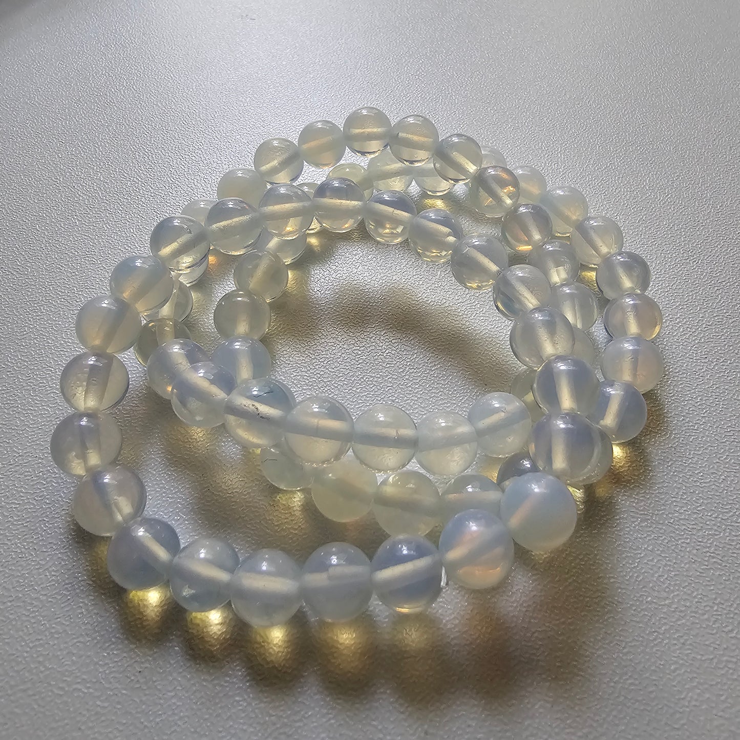Gemstone elastic bracelet