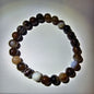 Gemstone elastic bracelet